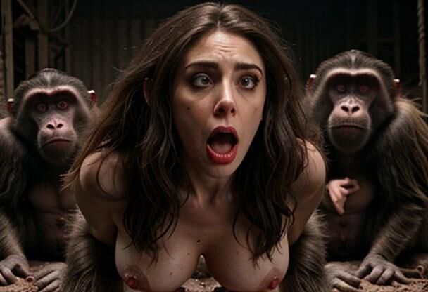 AI Pregnant Alison Brie gang bang party