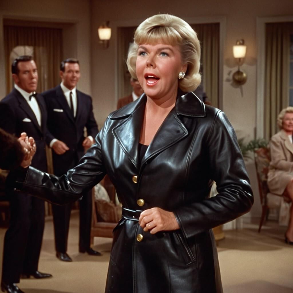 A.I. Doris Day in Leder