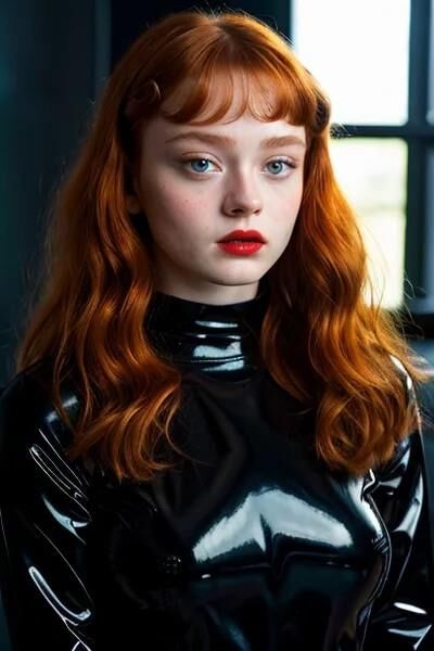 Sadie Sink látex A.I.