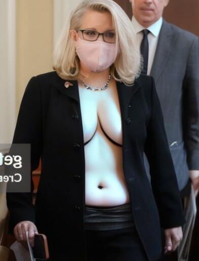 Liz Cheney (Alguma IA aprimorada)