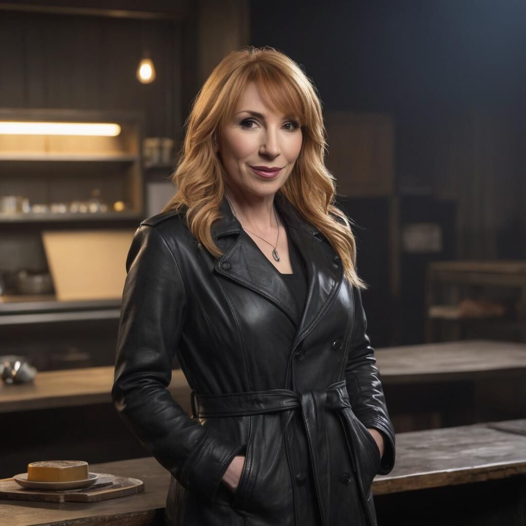 A.I. Kari Byron in Leder