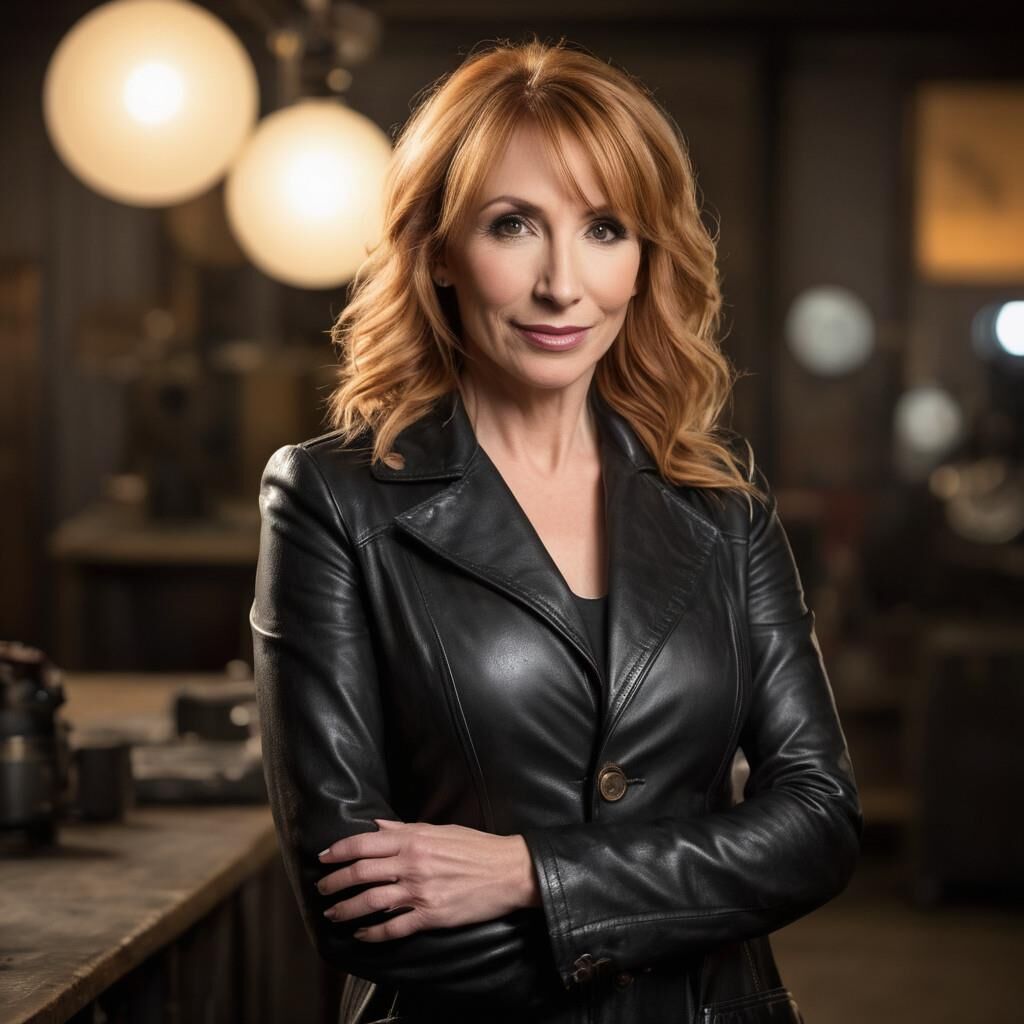 A.I. Kari Byron in Leder