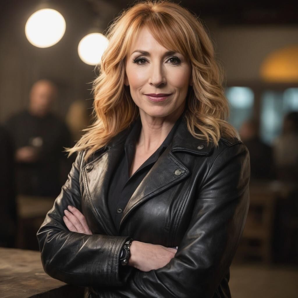 A.I. Kari Byron in Leder