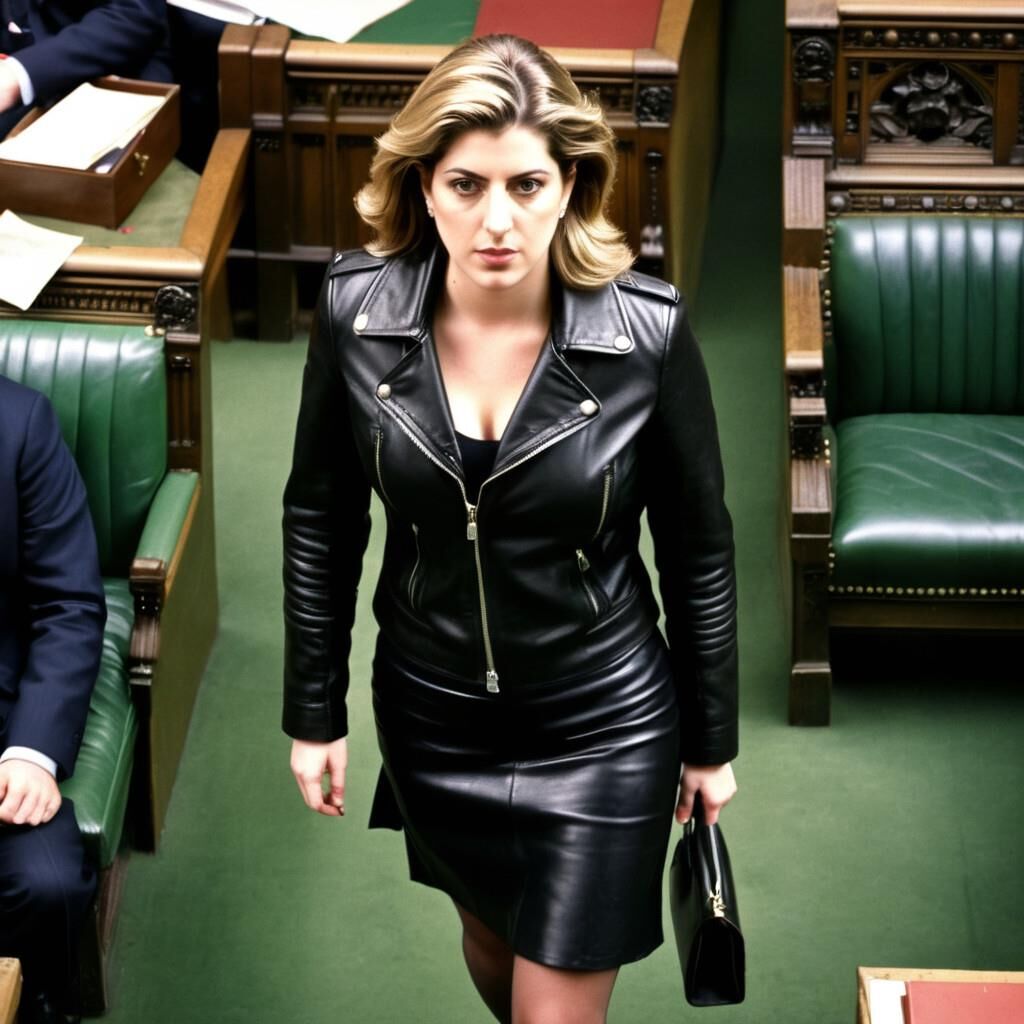 A.I. Penny Mordaunt in Leather