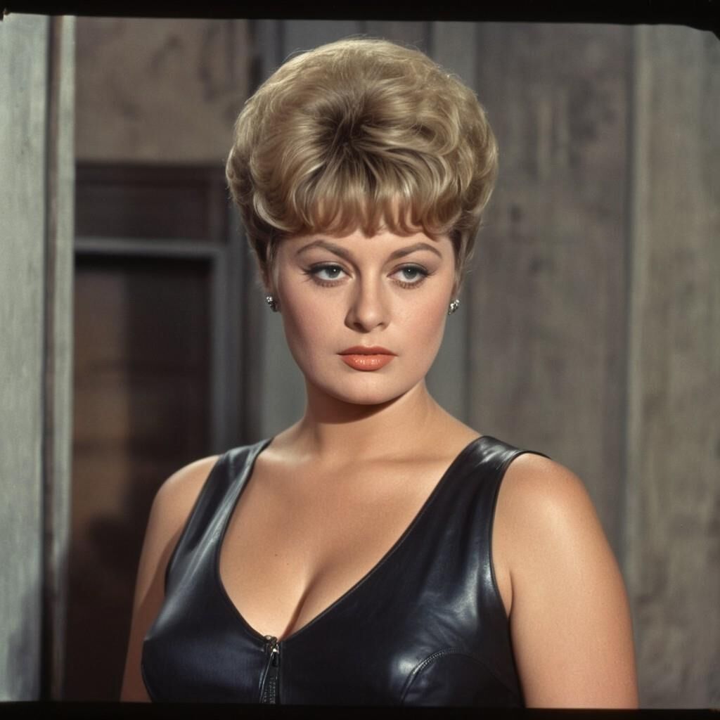 A.I. I. Shelley Winters in Leather