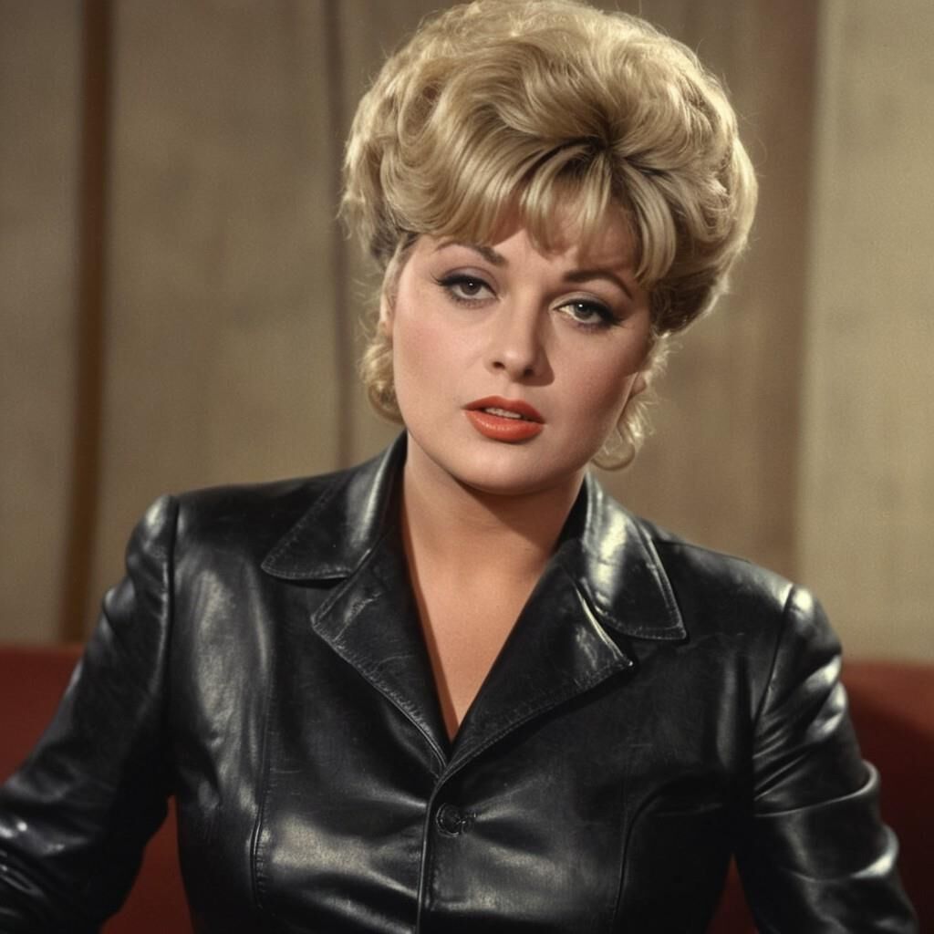 A.I. I. Shelley Winters in Leather