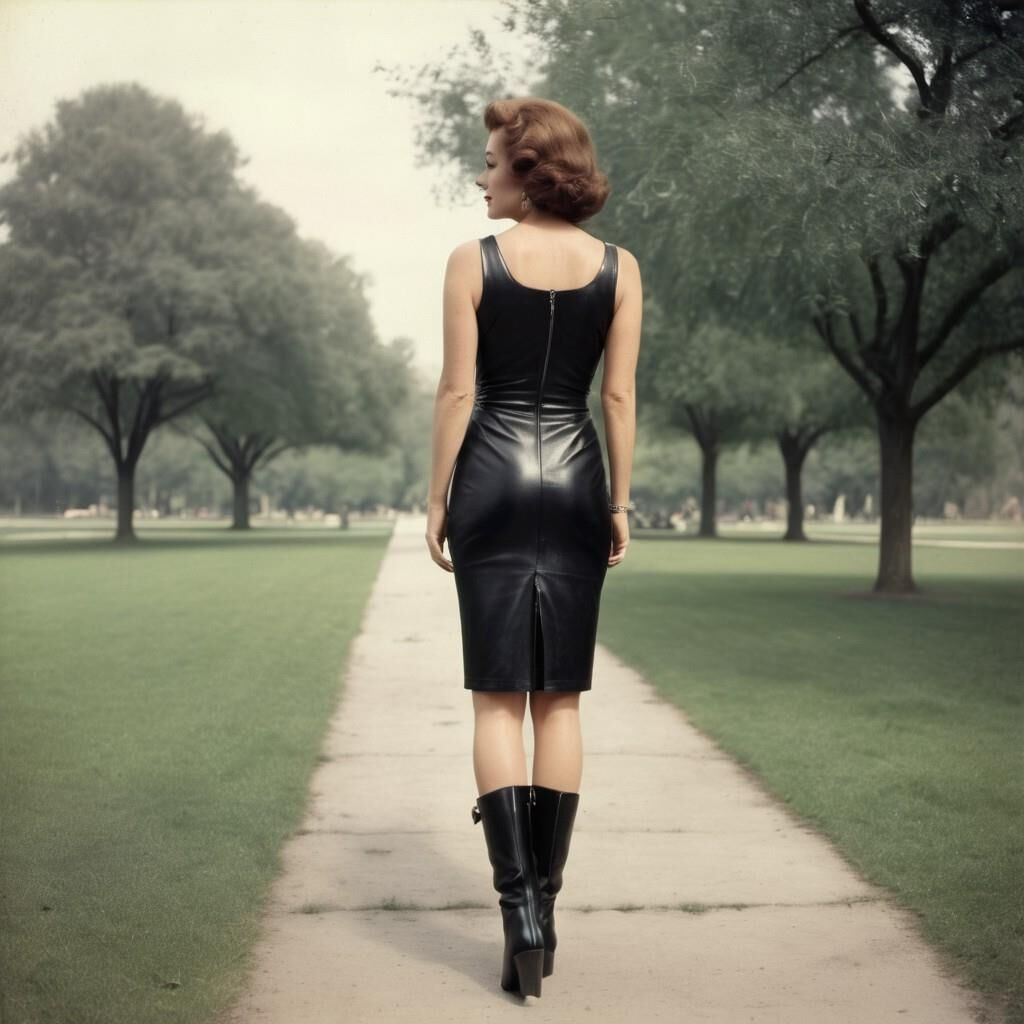 A.I. Joan Crawford in Leather