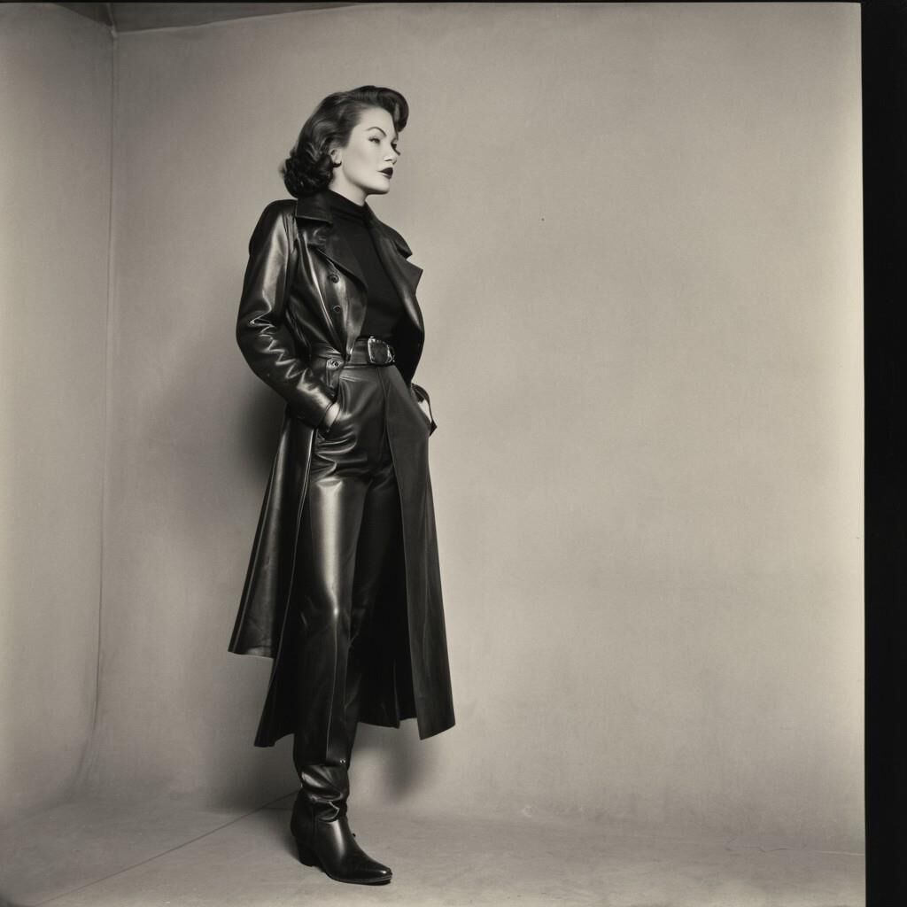 A.I. Joan Crawford in Leather