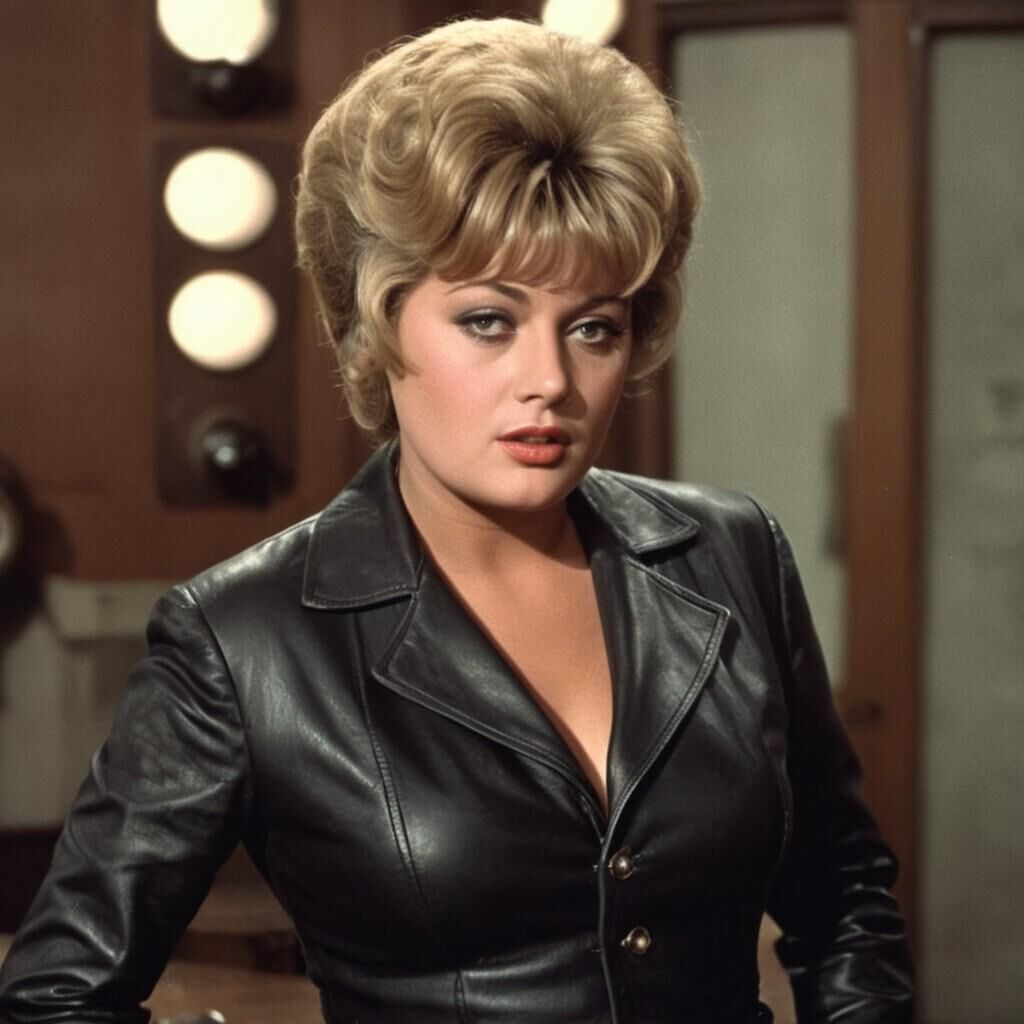 A.I. I. Shelley Winters in Leather