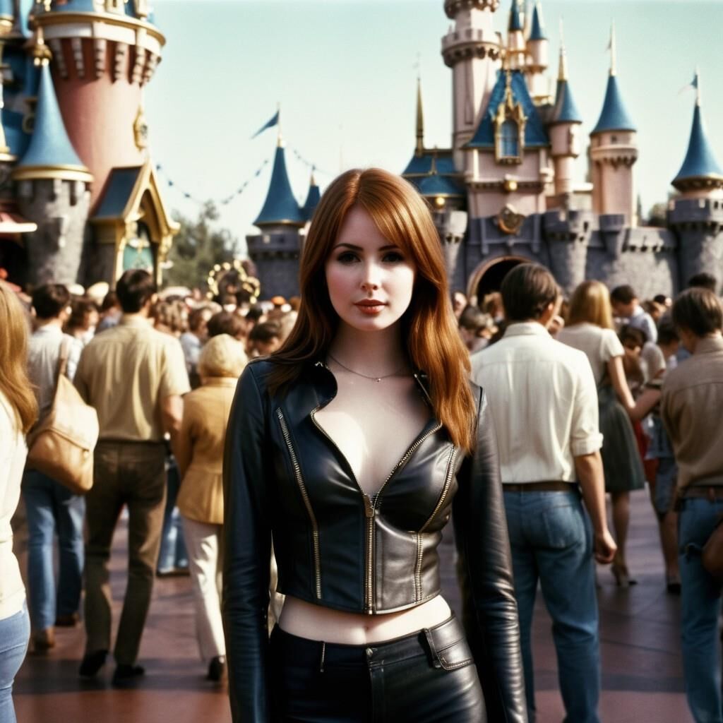 A.I. Karen Gillan in Leder