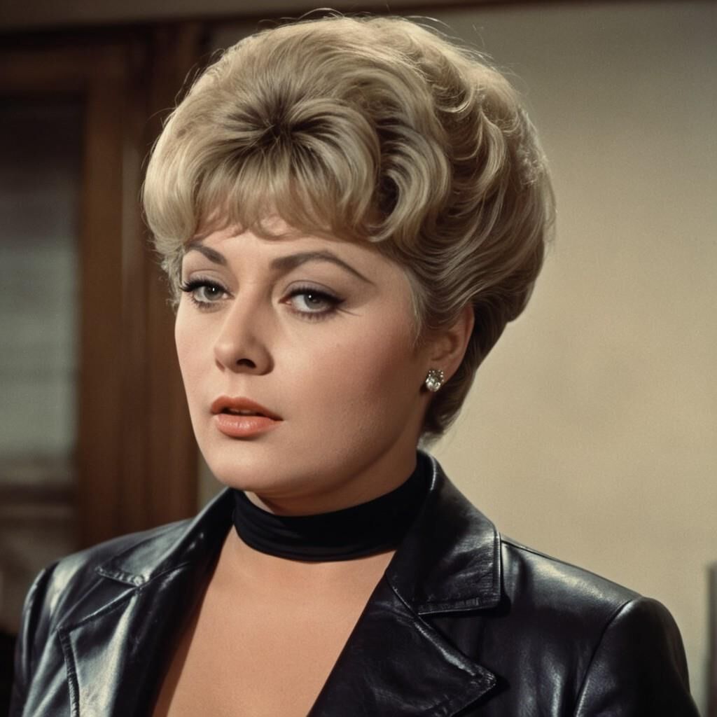 A.I. I. Shelley Winters in Leather