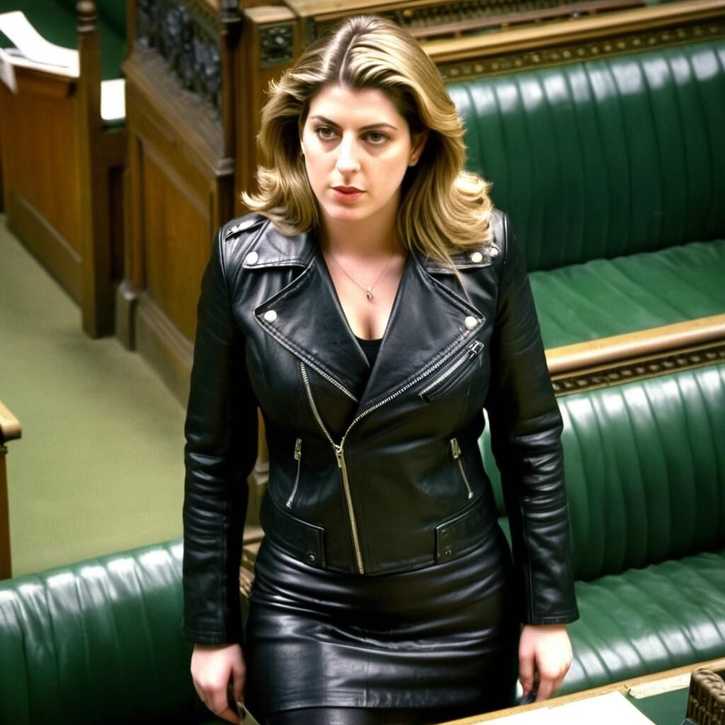 A.I. Penny Mordaunt in Leather