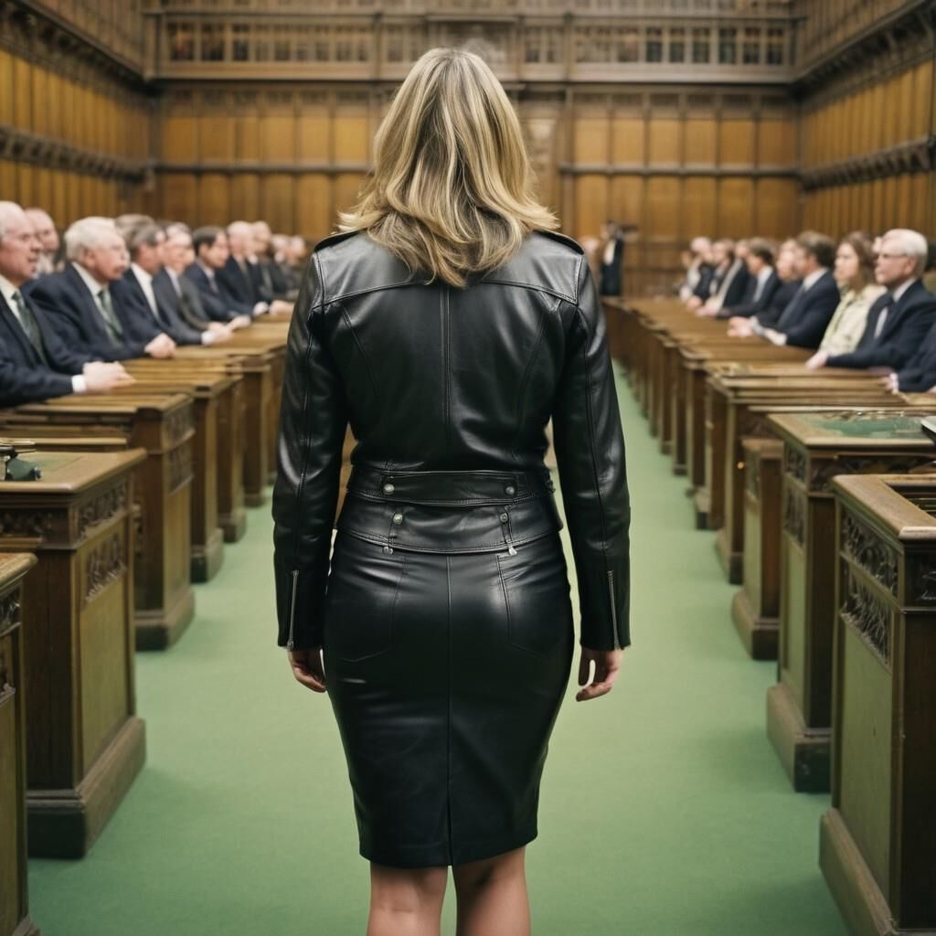 A.I. Penny Mordaunt in Leather