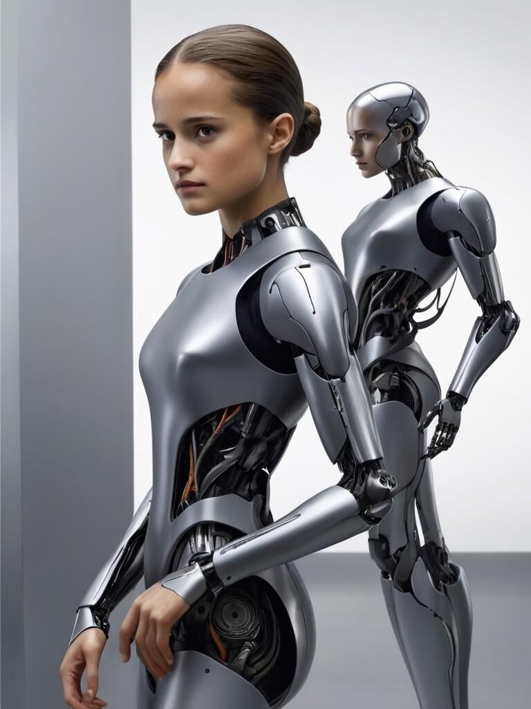 Alicia Vikander - Fantasía de robot humanoide