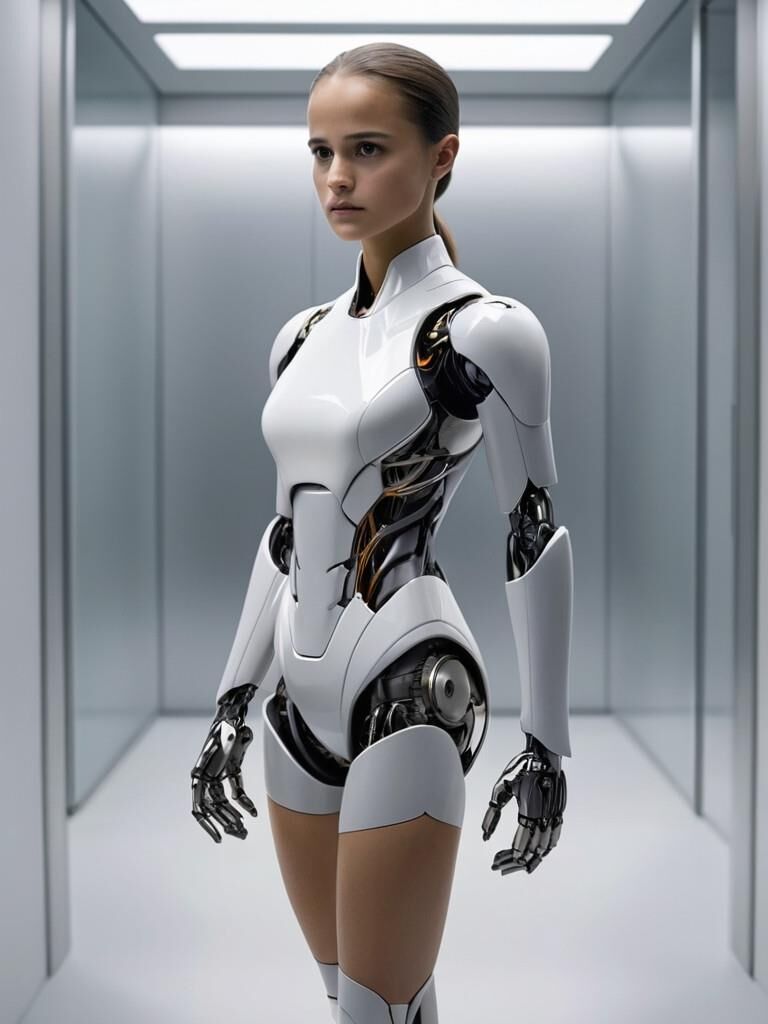 Alicia Vikander - Fantasía de robot humanoide