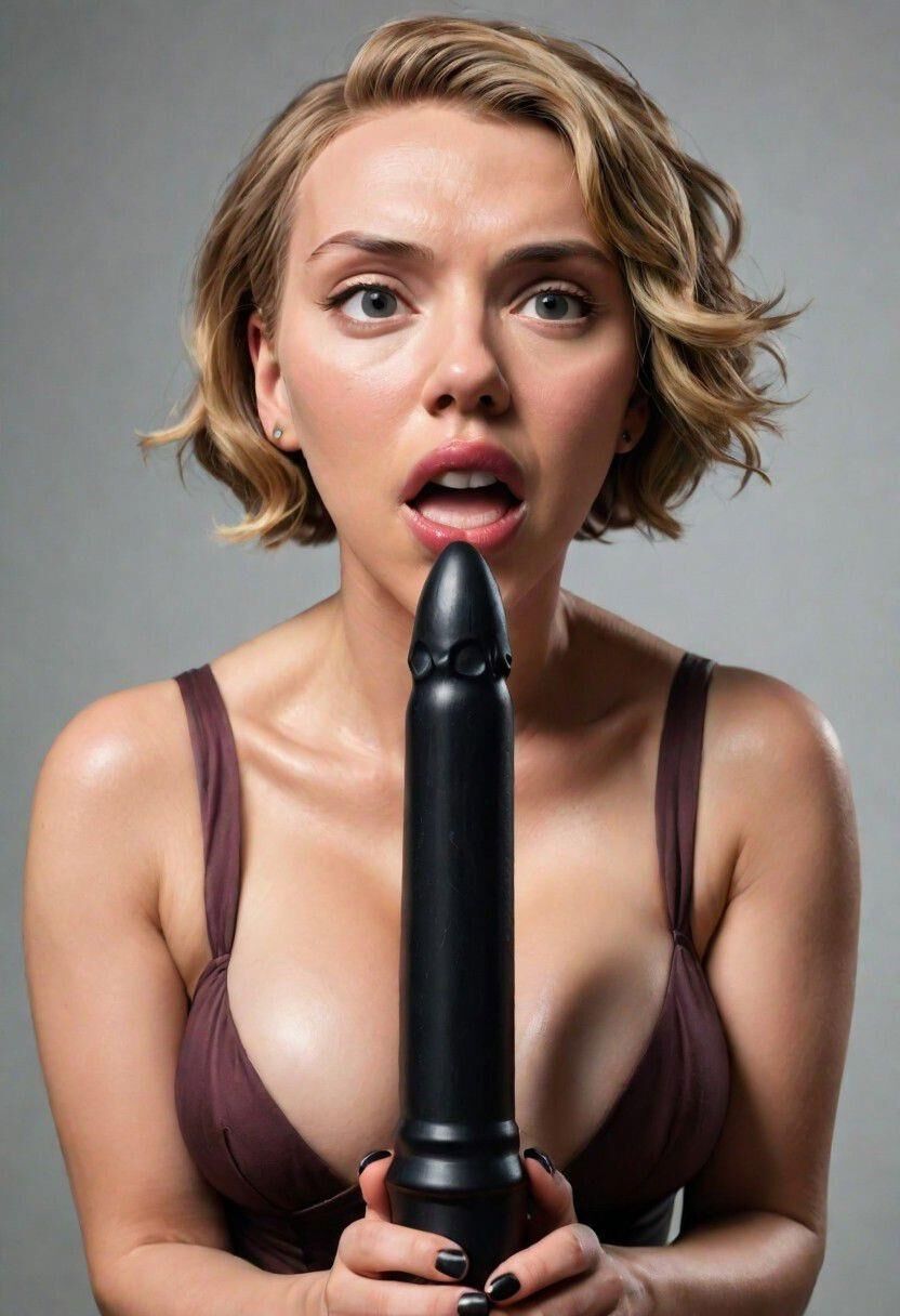 ScarJo with dildo