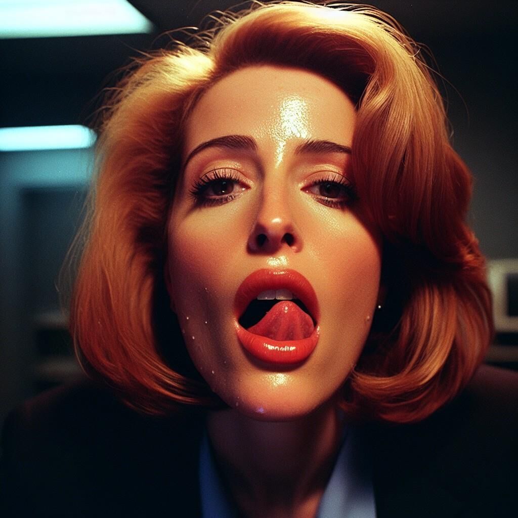 Gillian Anderson - não é meu trabalho