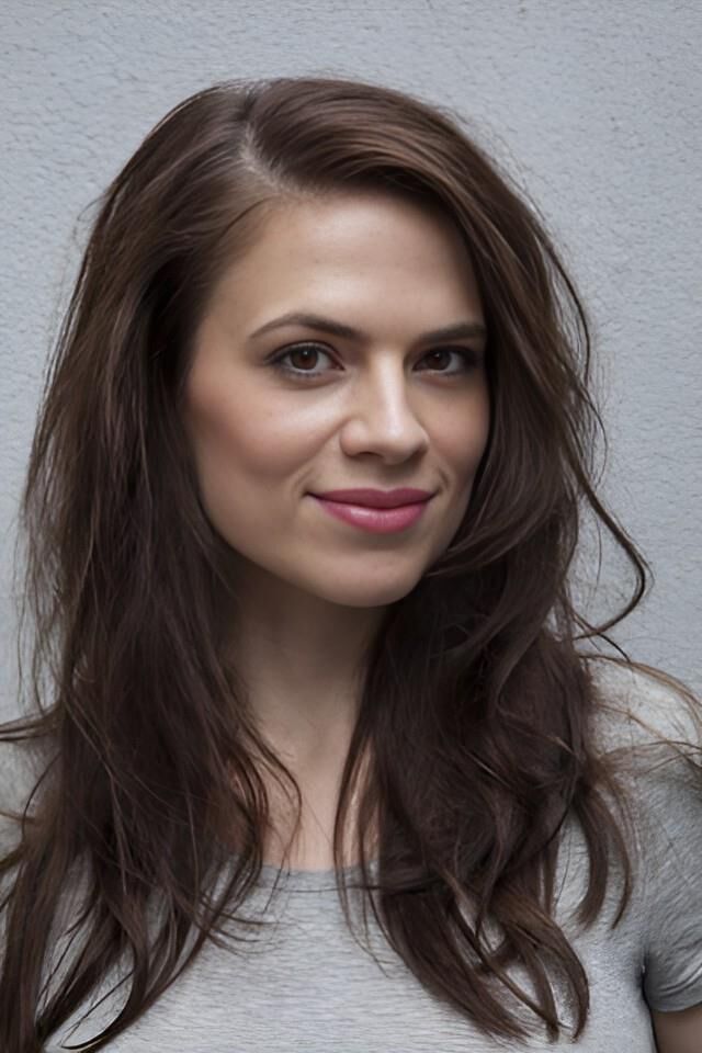 Hayley Atwell Gray Shirt