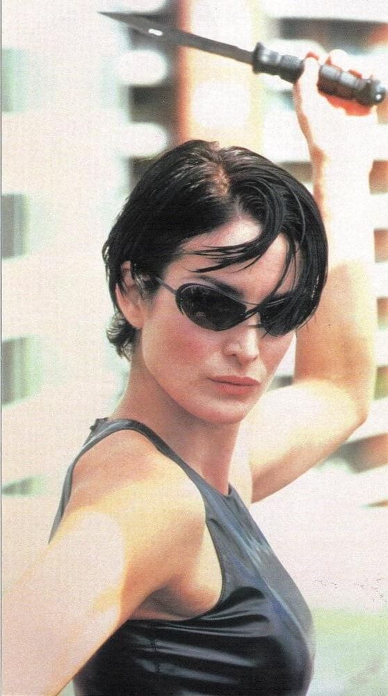 Carrie Anne Moss Is Why You Watch It.