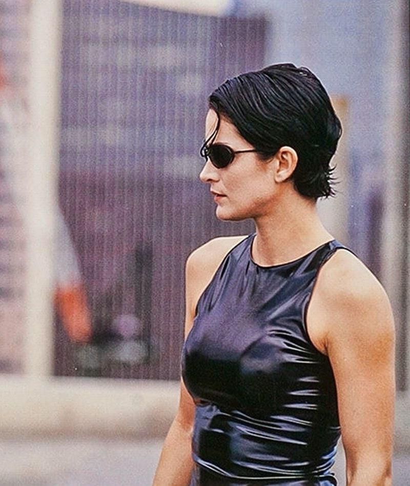 Carrie Anne Moss Is Why You Watch It.