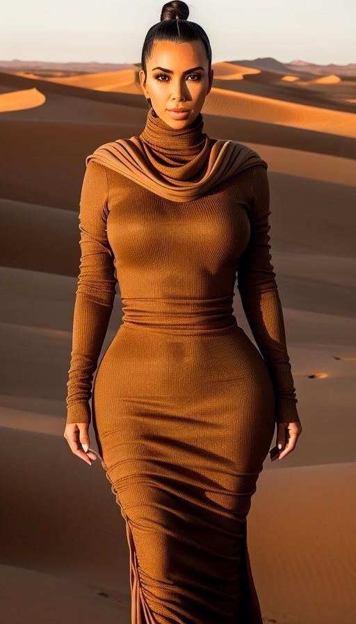 Personagem de duna de Kim Kardashian AI