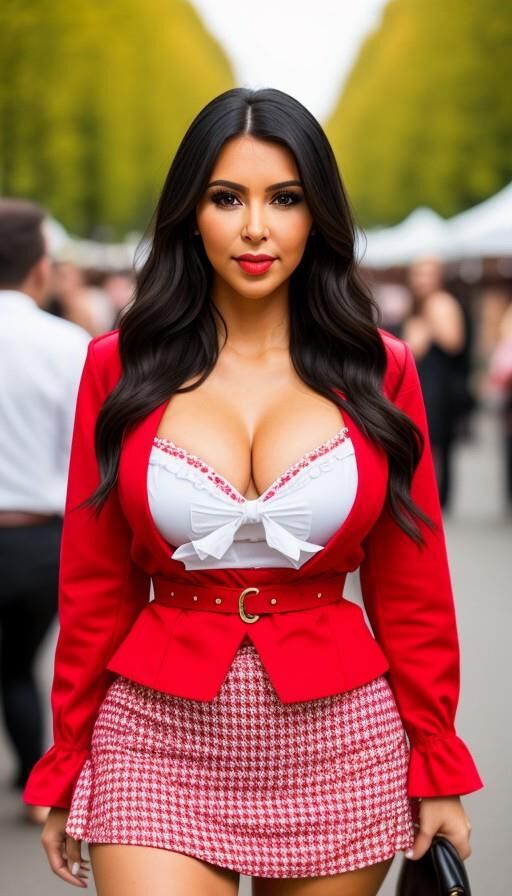 Kim Kardashian oktoberfest  AI