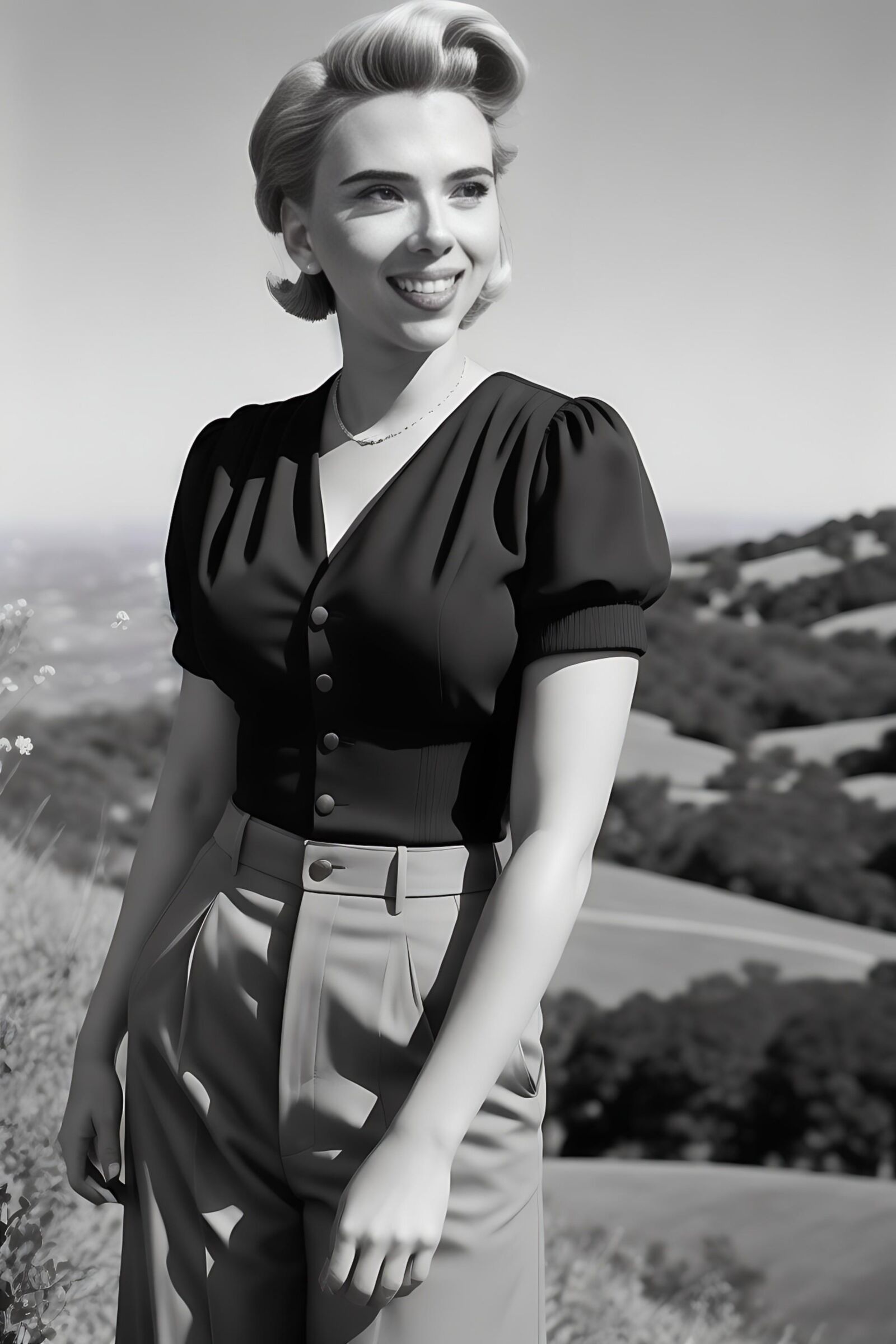 Scarlett Johansson in the 1940s #7