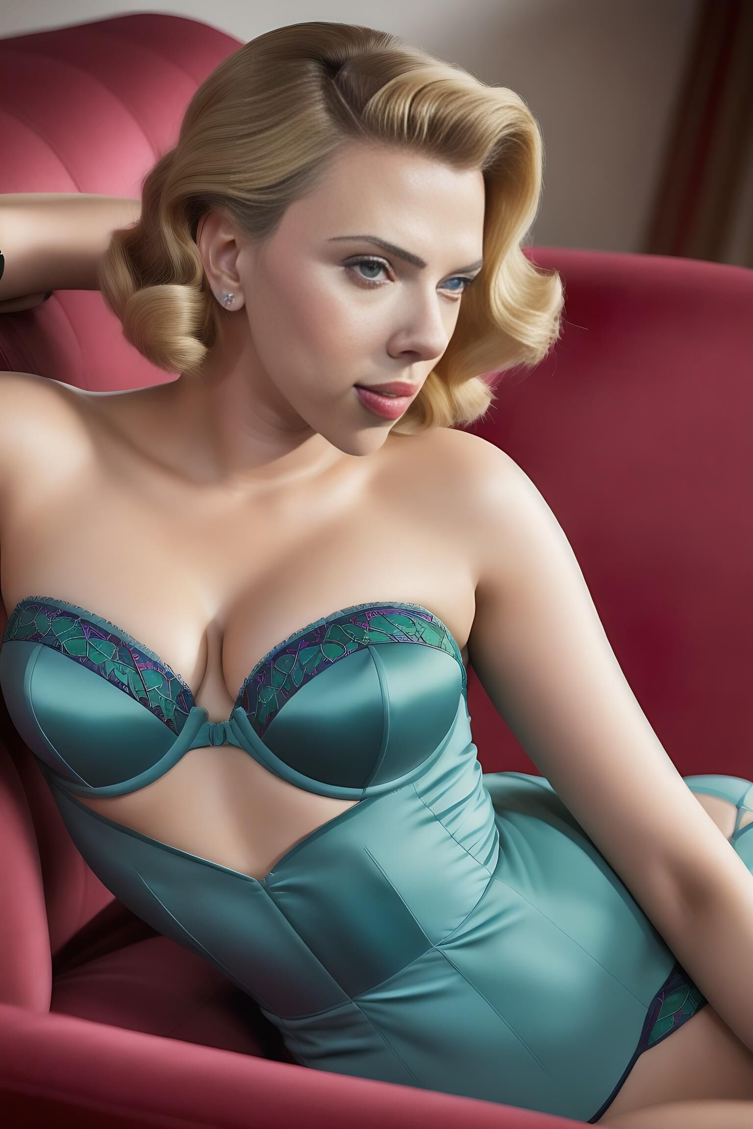 Scarlett Johansson in the 1940s #8