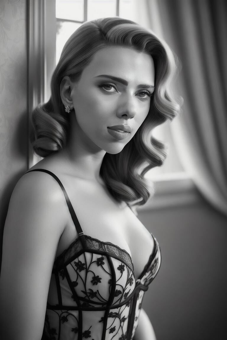 Scarlett Johansson na década de 1940