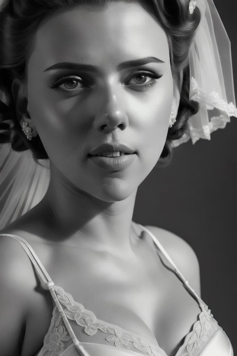 Scarlett Johansson dans les années 40