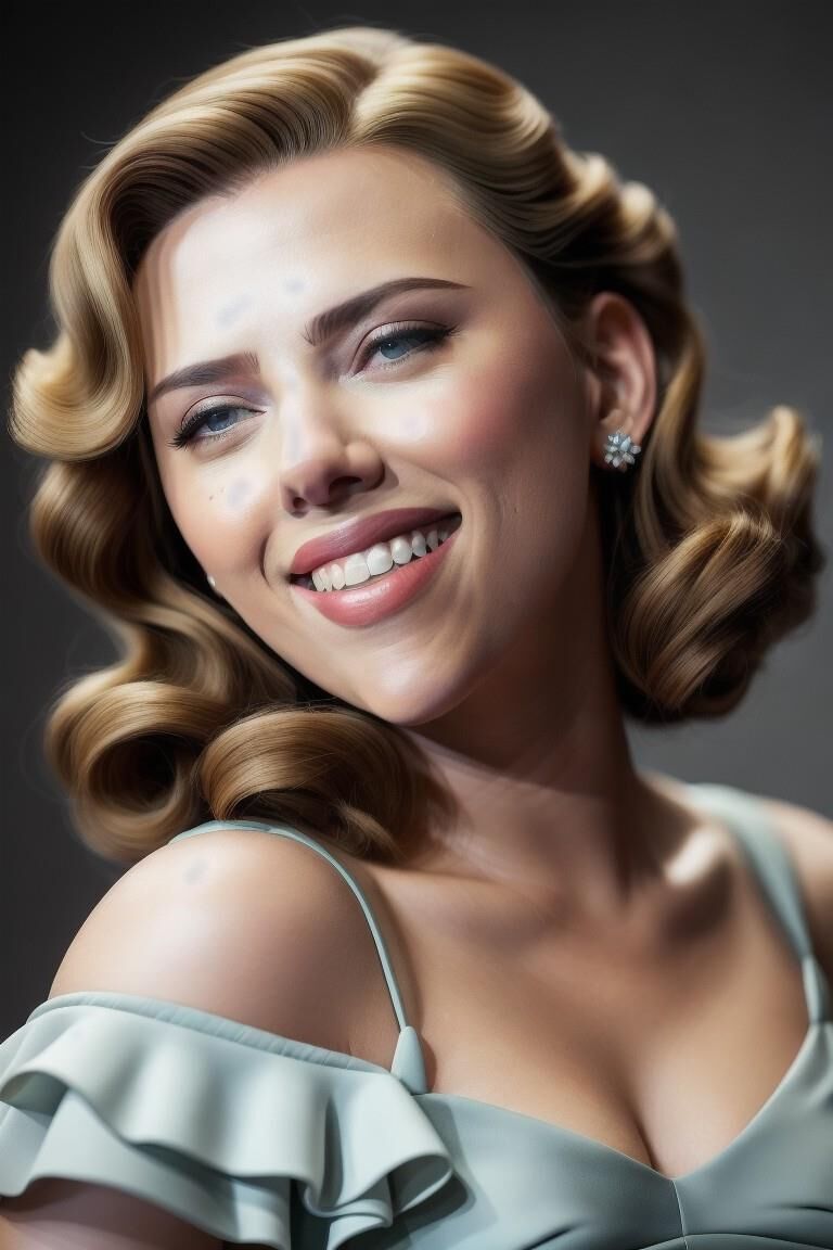 Scarlett Johansson dans les années 40