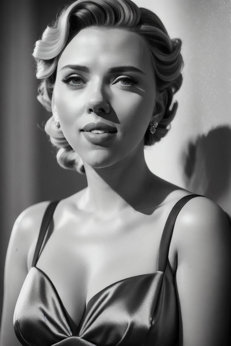 Scarlett Johansson dans les années 40