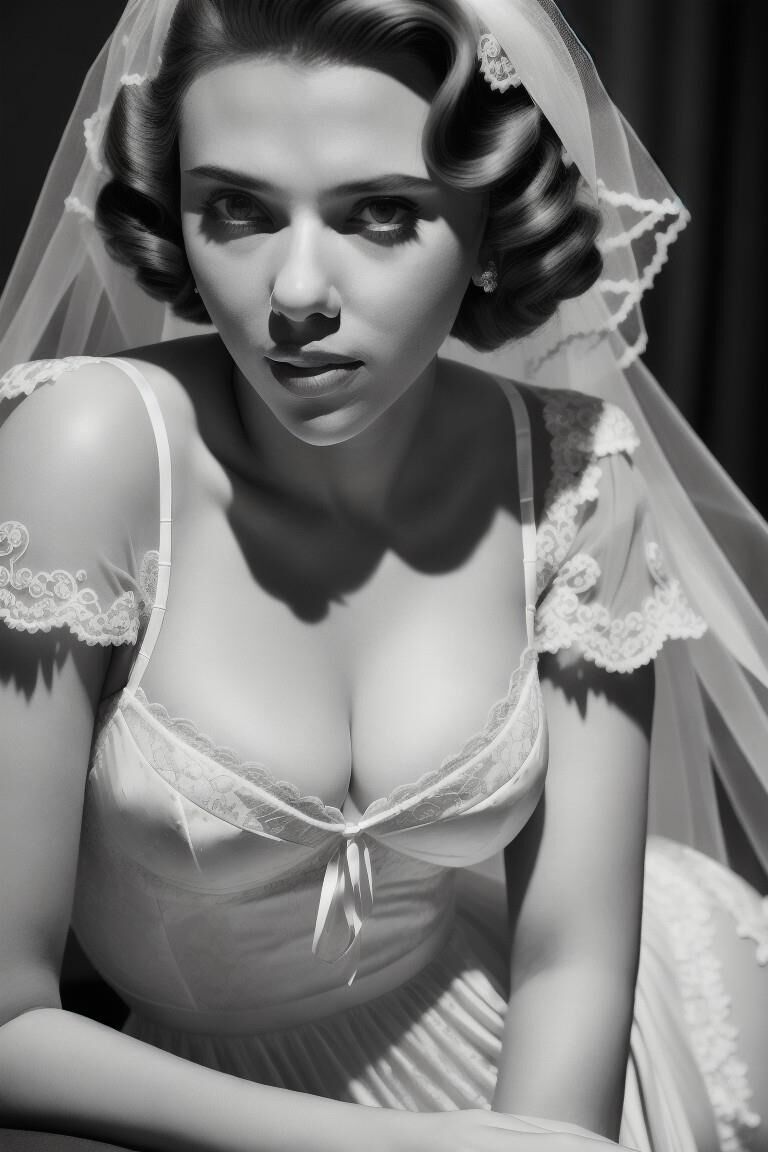 Scarlett Johansson na década de 1940