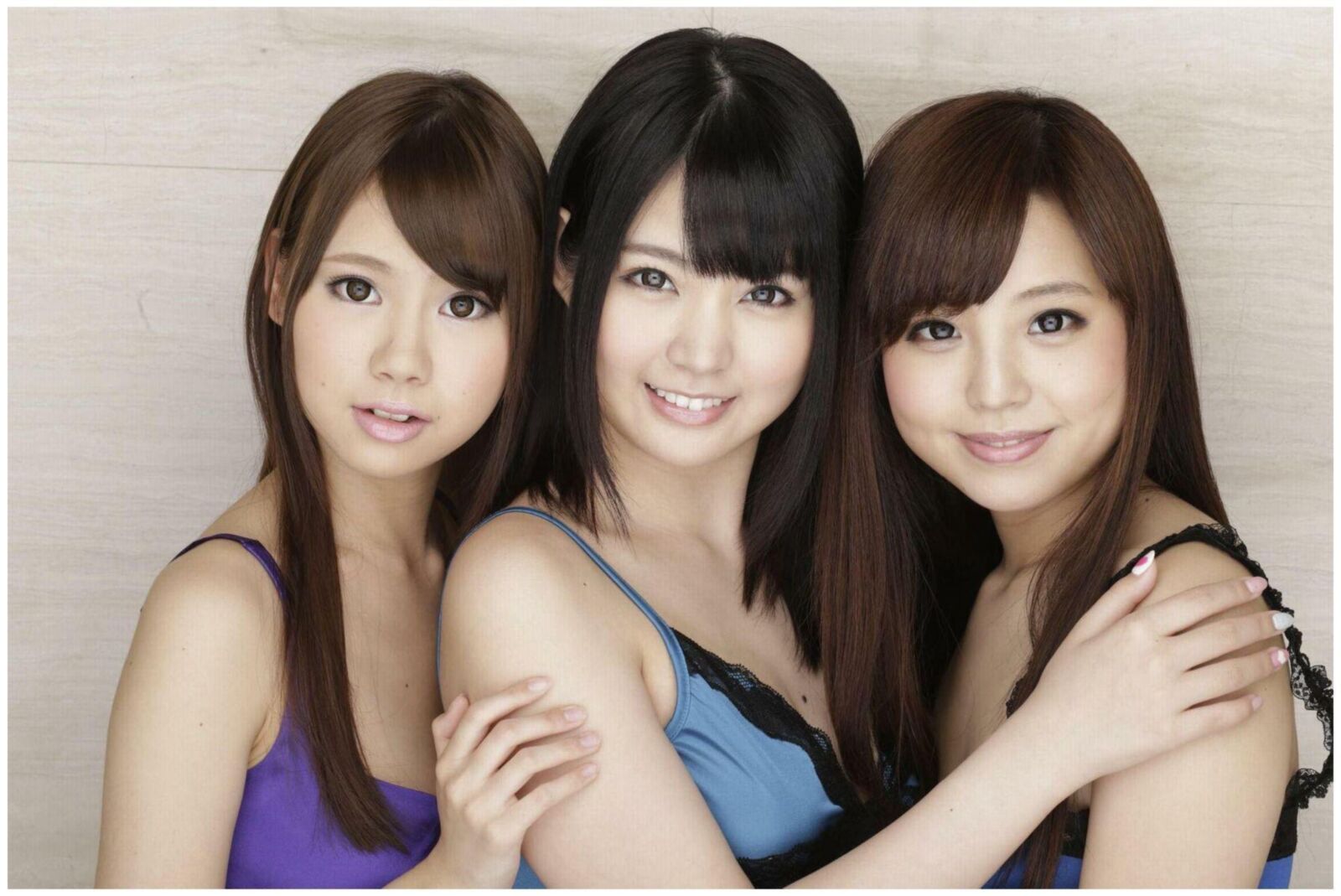 Maya Hashimoto x Nana Ayano x Minami Shiraishi Yarisugi Katzenauge