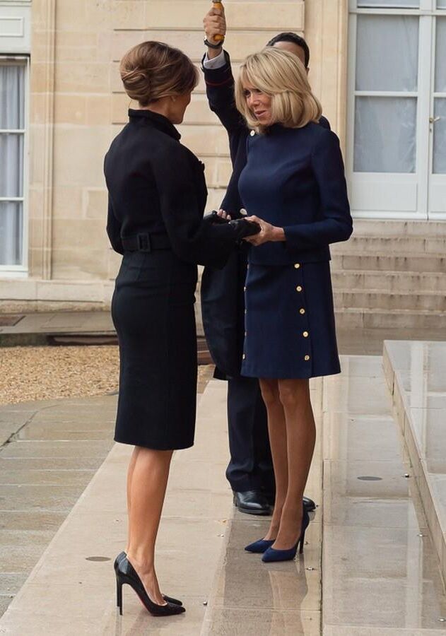 GILF Collants politiques Brigitte Macron (France)