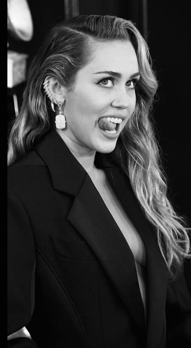 Miley Cyrus Tongue