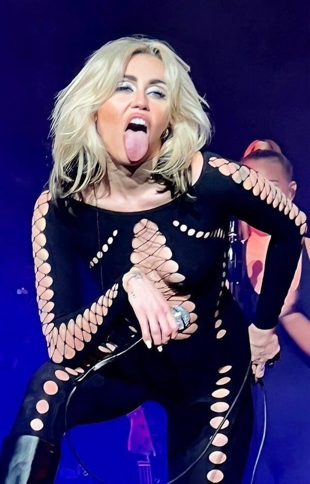 Miley Cyrus Tongue