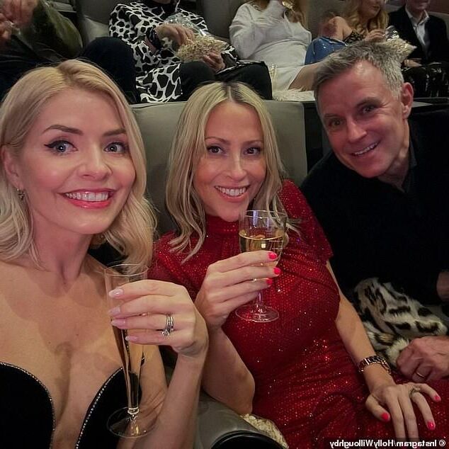 Better Man premier Holly Willoughby sexy Milf Goddess cleavage