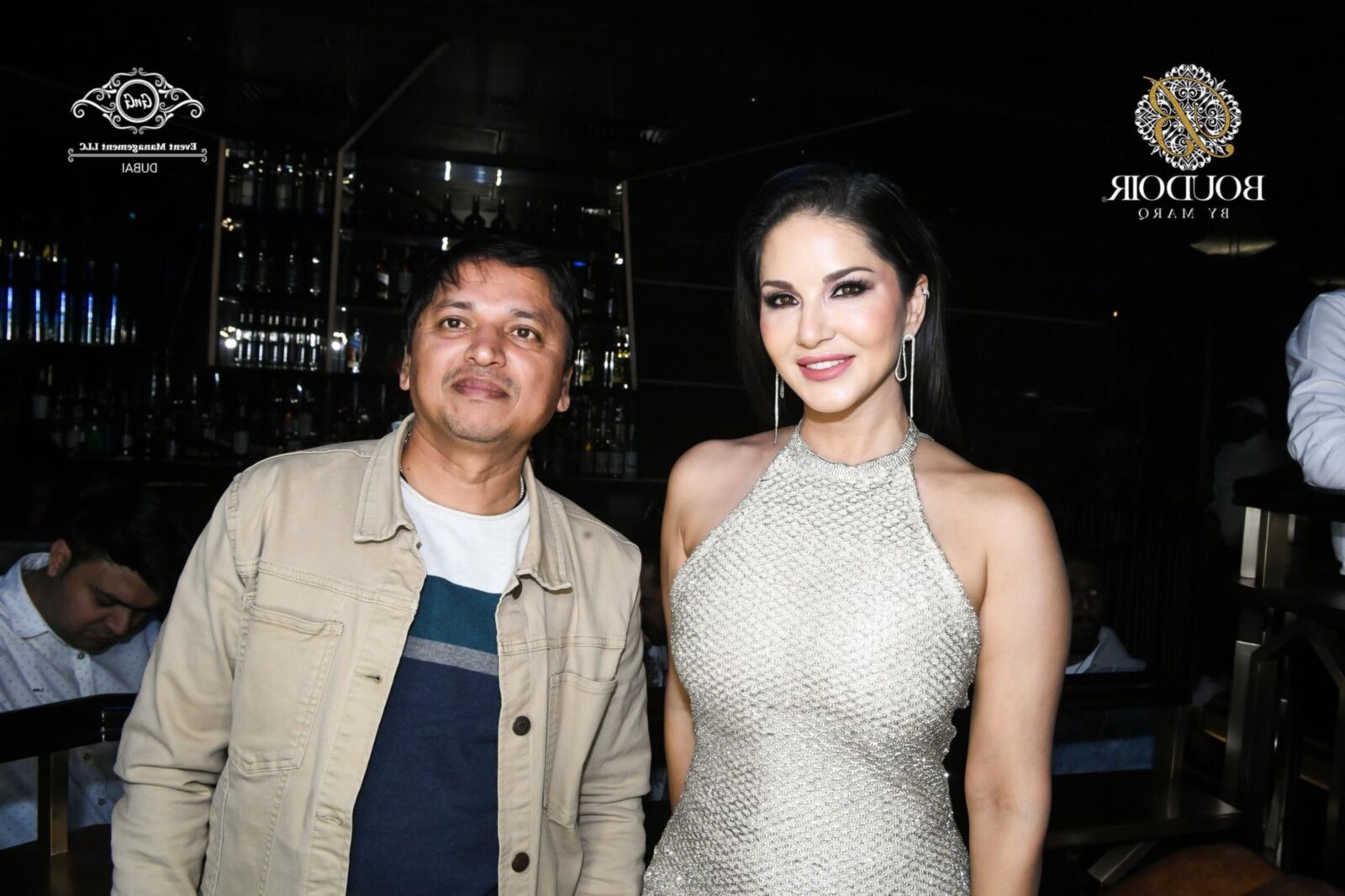 Sunny Leone no Boudoir by Marq em Dubai dezembro