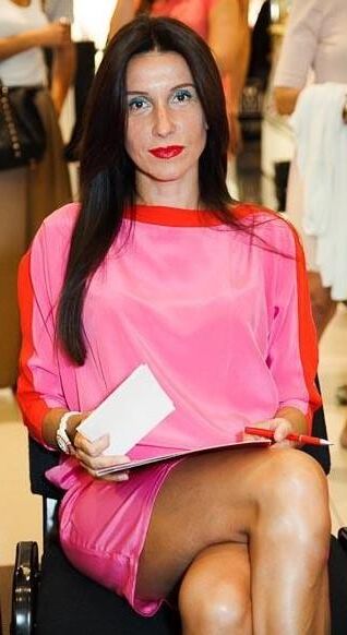 Belleza y presentadora de televisión serbia Snezana Dakic