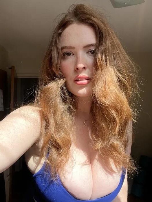 Ryleigh Huge Tits Gorgeous Redhead Tiktoker Girl Mixed Shots