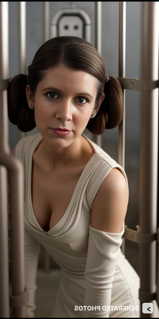 Hommage à la princesse Leia