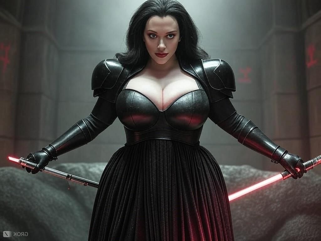 Kat dennings darth sith star wars ai busty actress