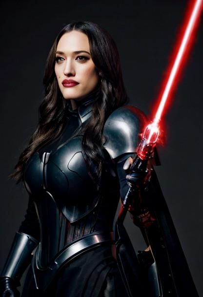 Kat dennings darth sith star wars ai busty actress