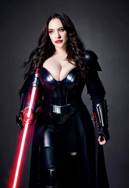 Kat dennings darth sith star wars ai busty actress