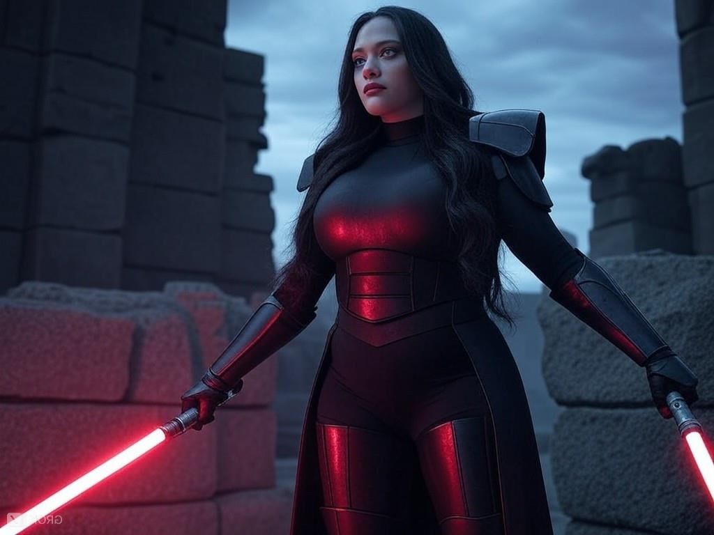 Kat dennings darth sith star wars ai busty actress