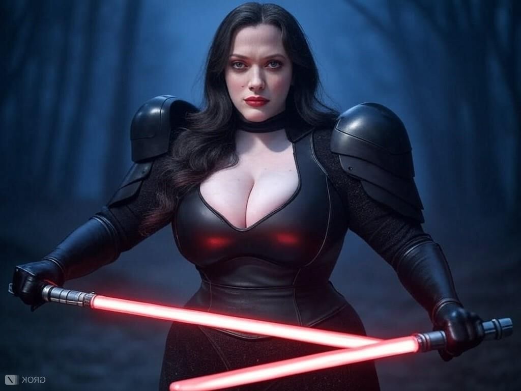 Kat dennings darth sith star wars ai busty actress