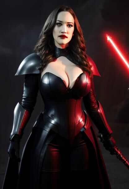 Kat dennings darth sith star wars ai busty actress