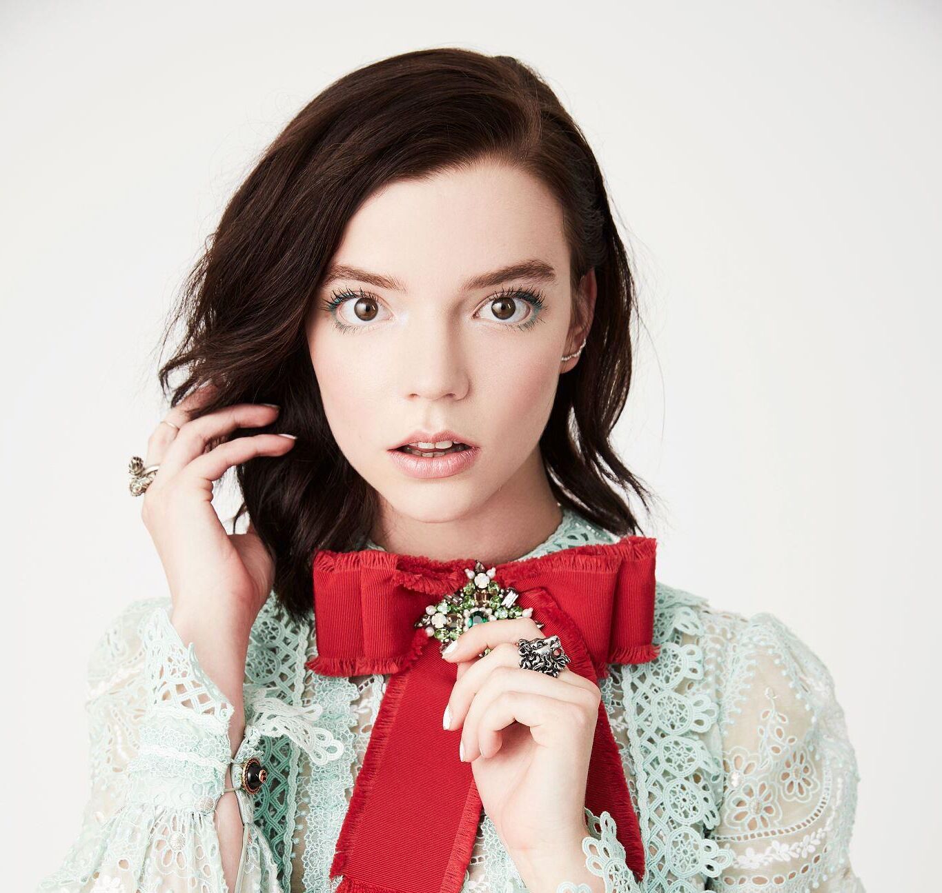 Anya Taylor Joy Red Bow