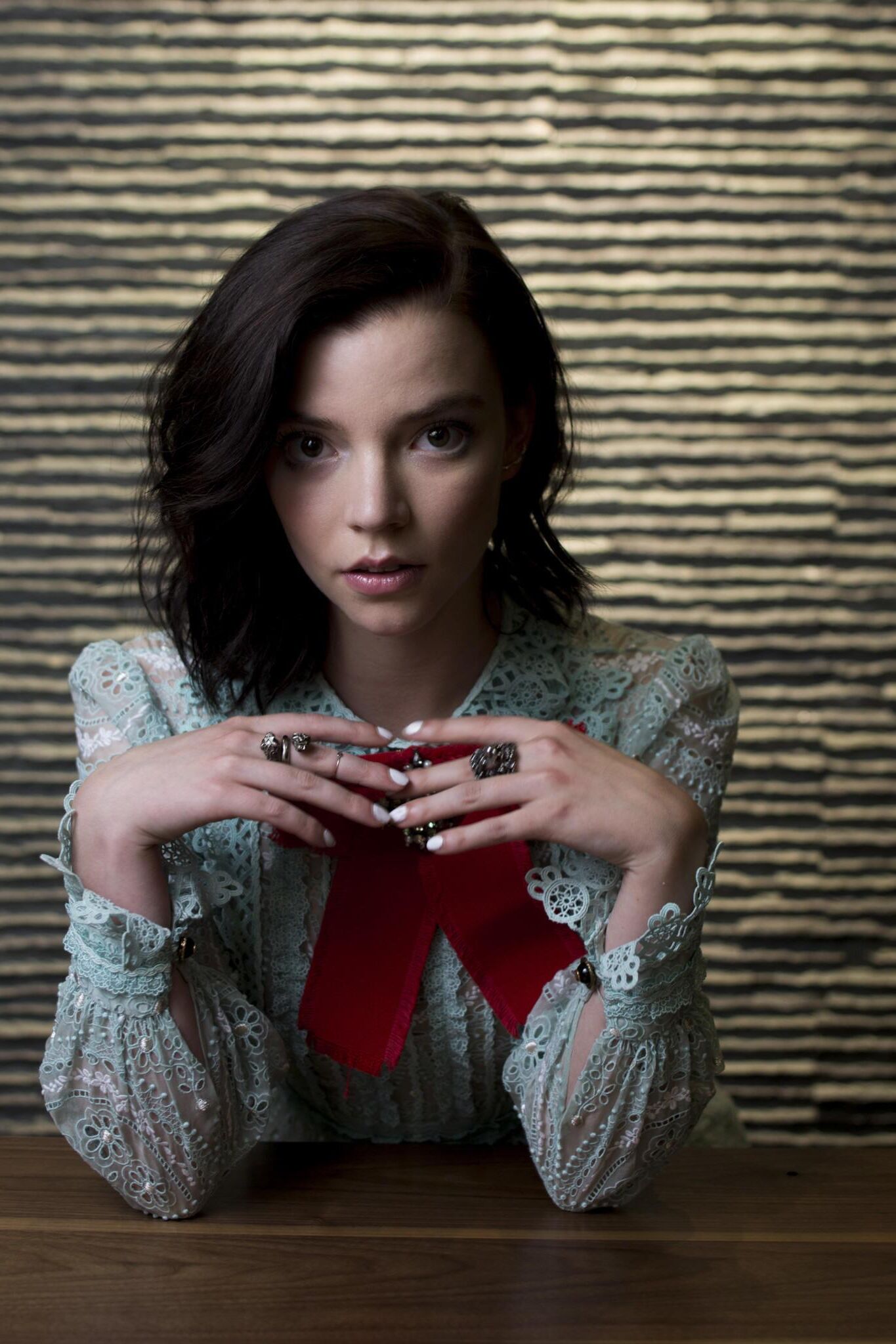 Anya Taylor Joy Red Bow